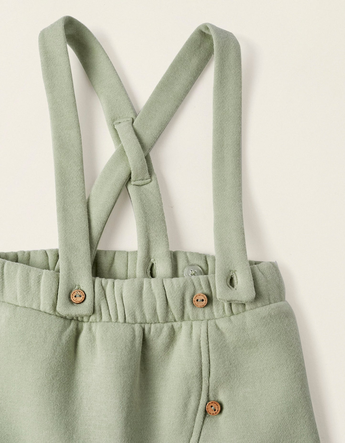 Overol tirantes algodón bebé
