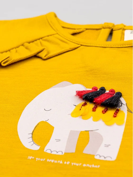 Buso algodón elefante bebé