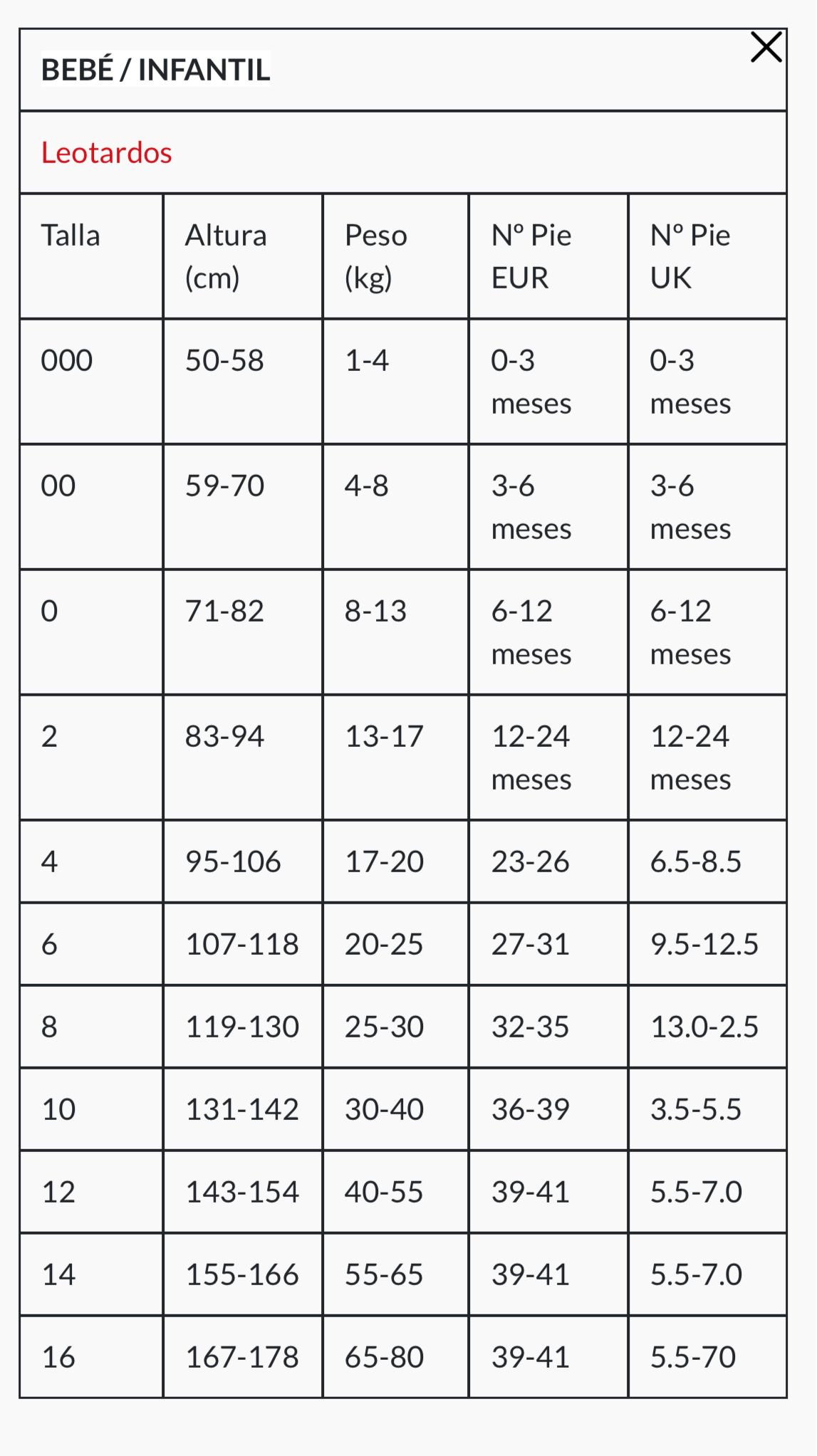 Leotardos punto liso Lino