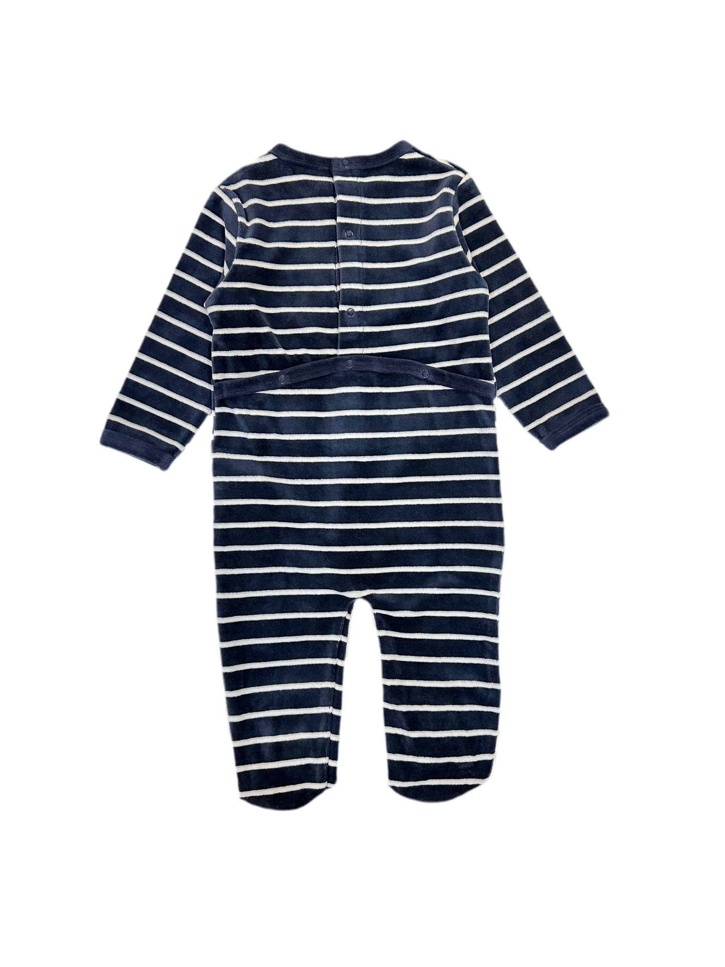 Pijama rayas bebé