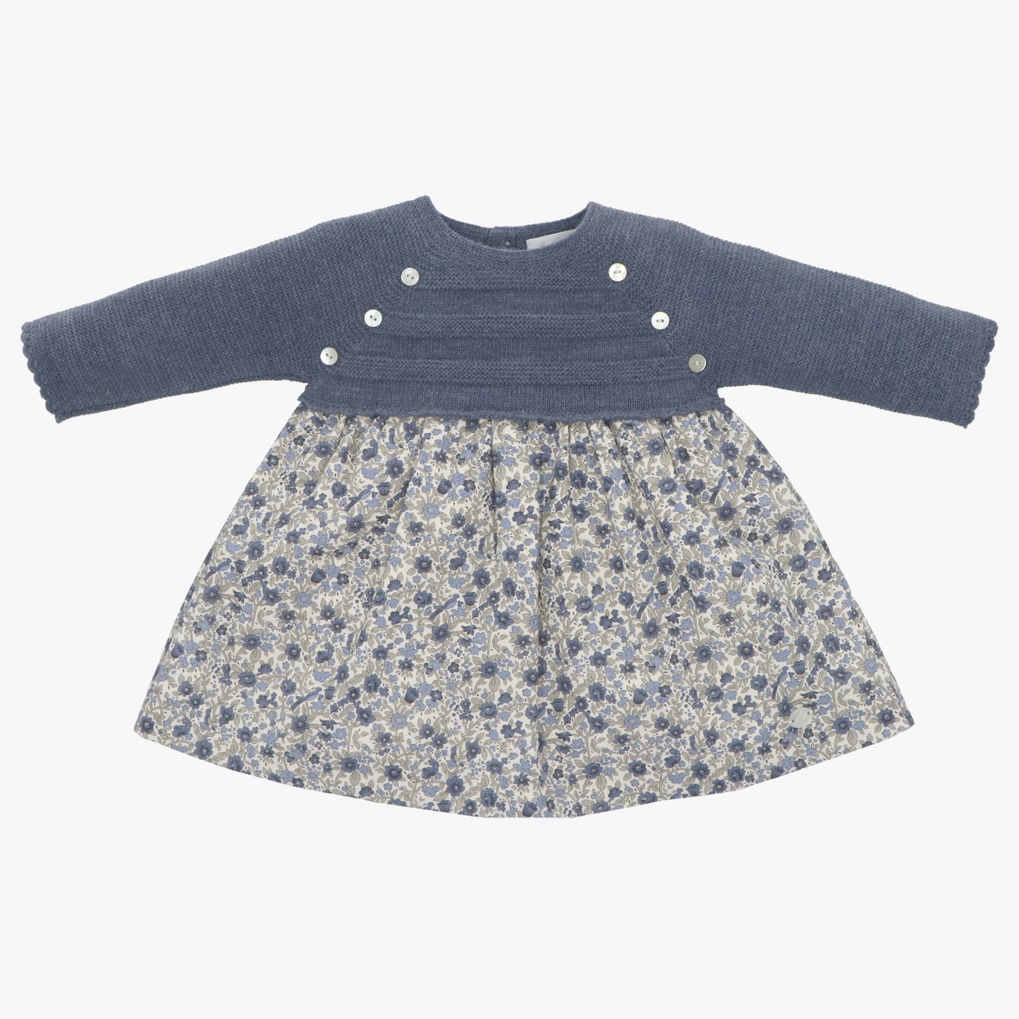 Vestido flores cuadros Martin Aranda