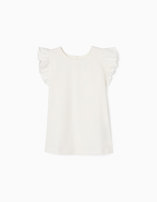 Blusa sin mangas blanca