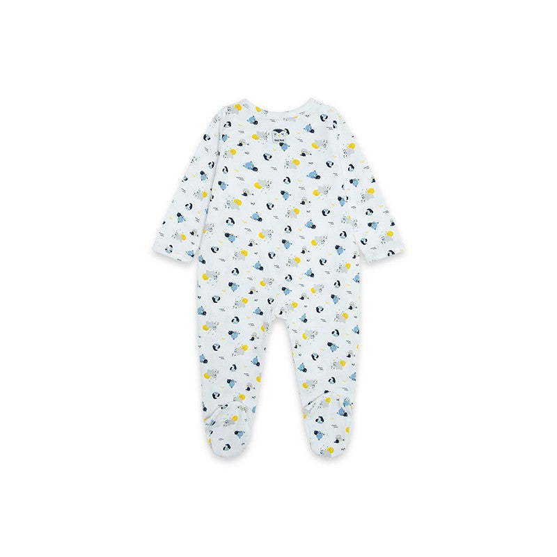Pijama pinguinos de algodón para bebé