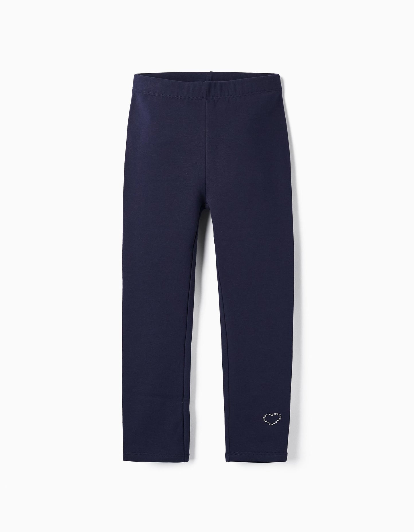 Leggings algodón con detalle corazón