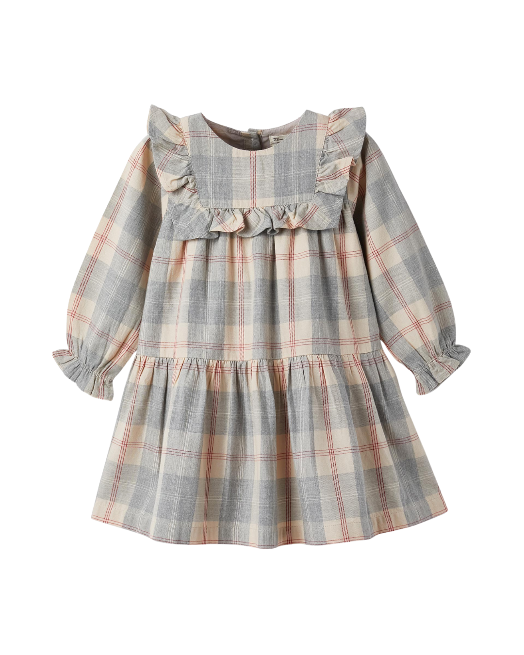 Vestido cuadros bebé