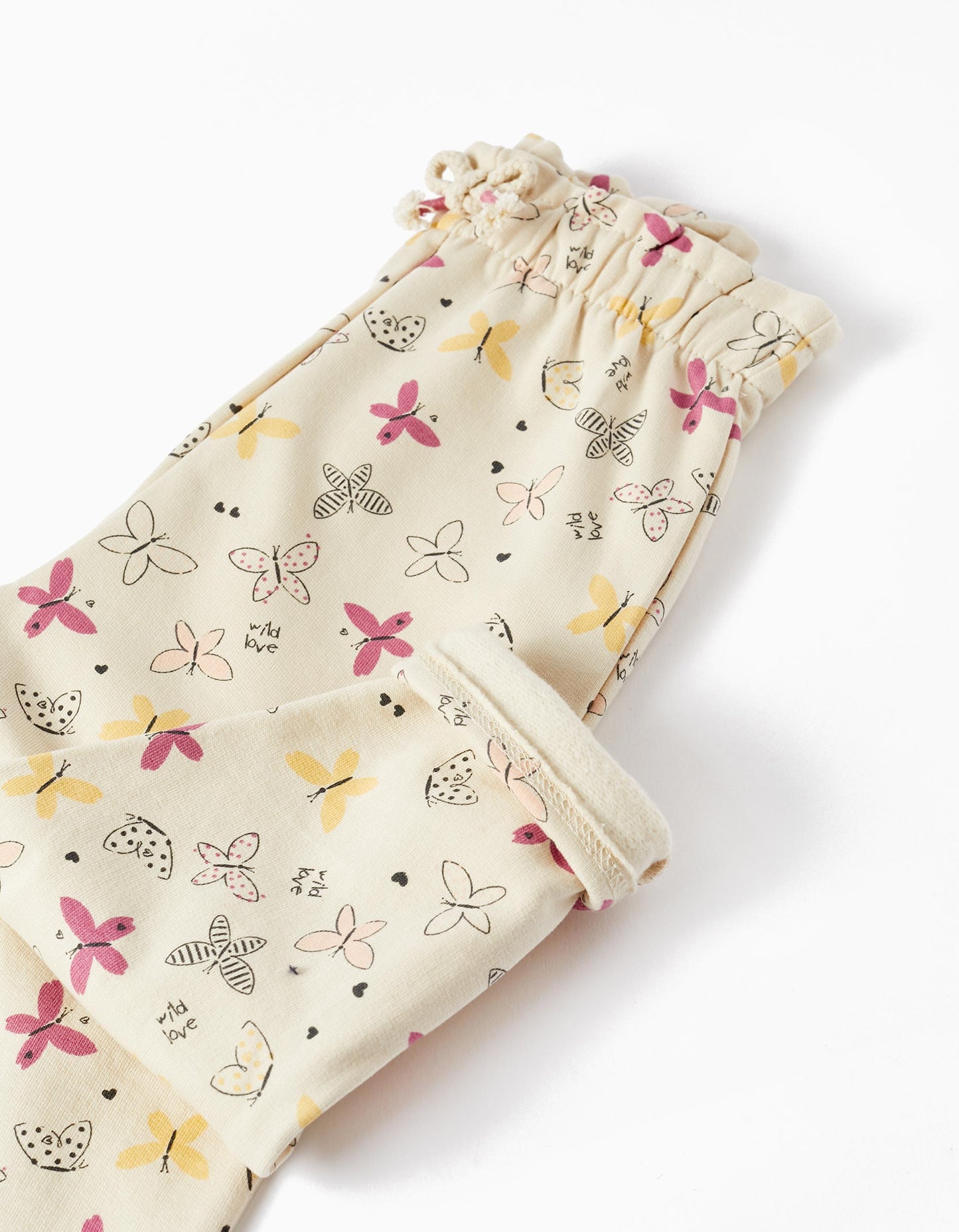 Pantalón sudadera mariposas bebé