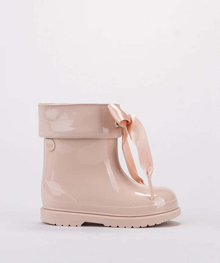 Bota Bimbi lazo beige