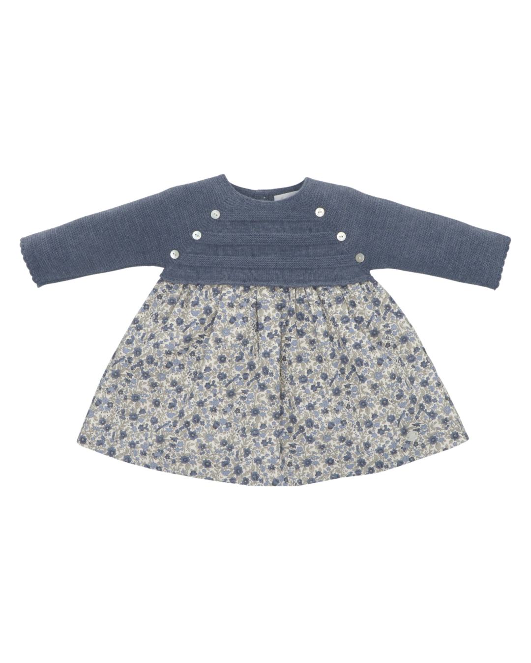 Vestido flores cuadros Martin Aranda