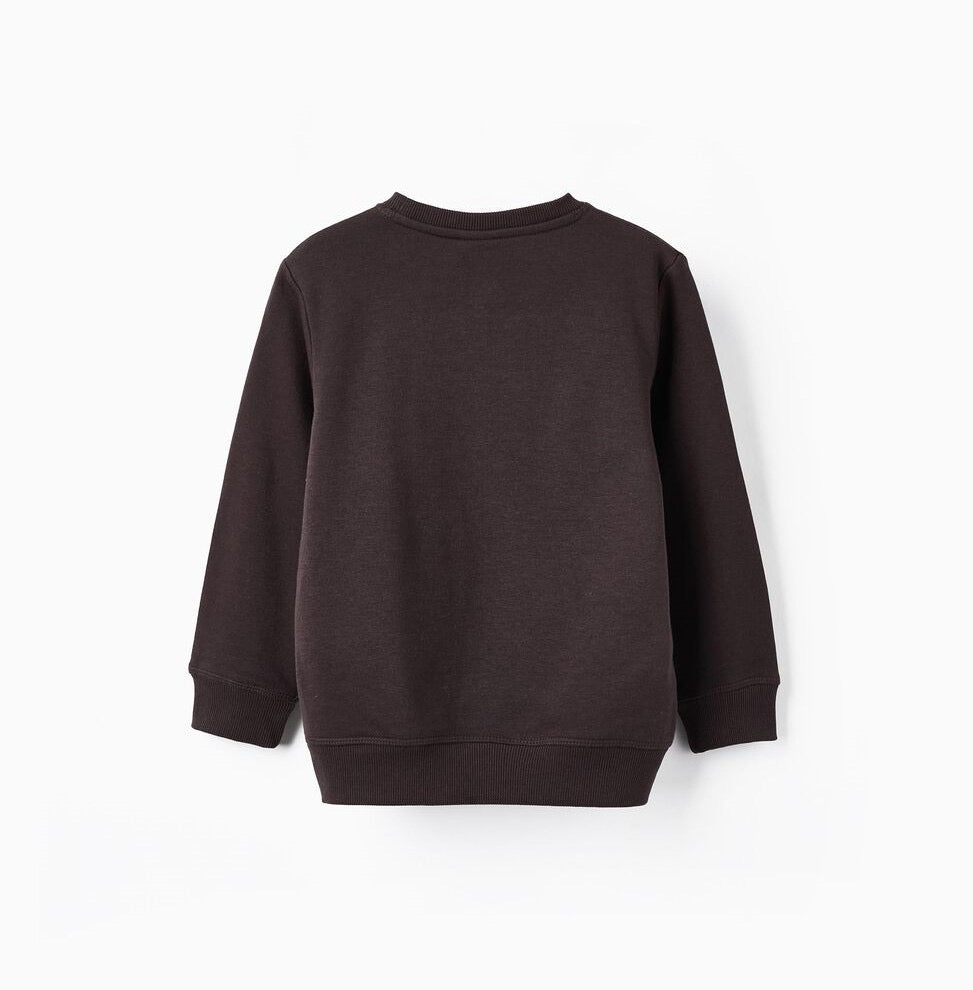 Buso algodon cuello redondo niño