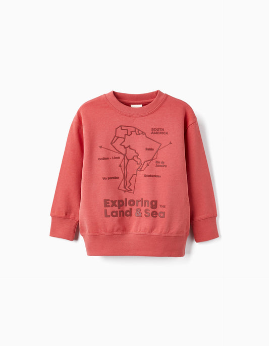 Buso algodon cuello redondo niño