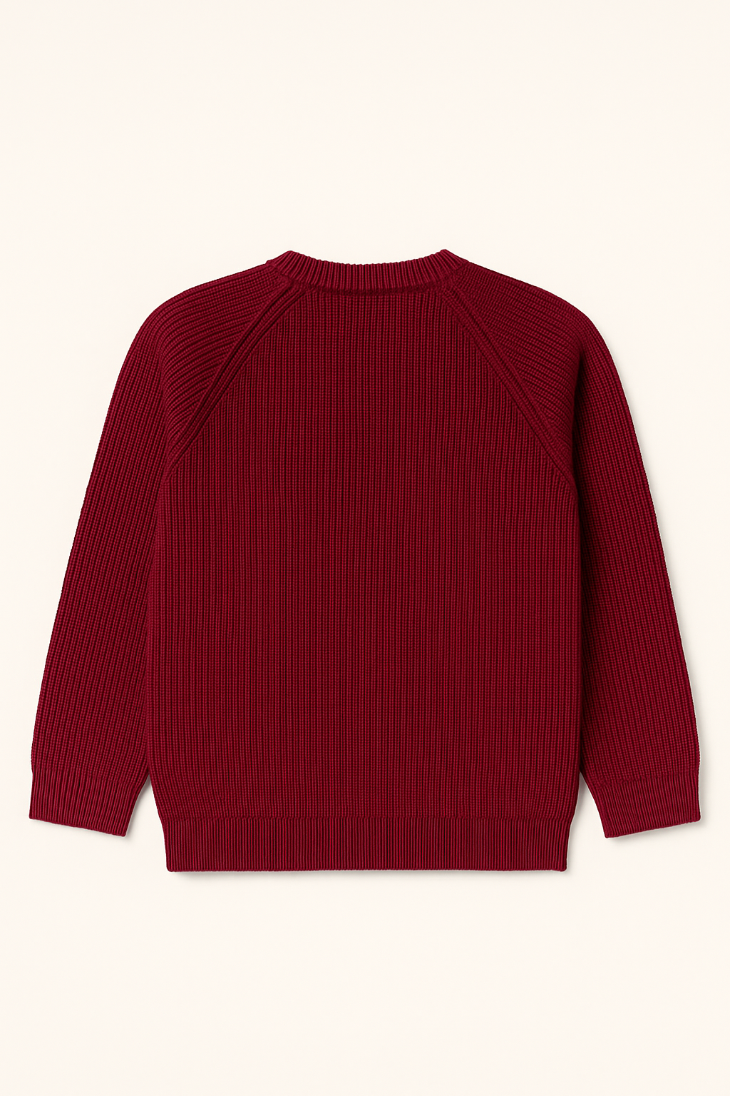 Saco tejido de punto niño cuello redondo