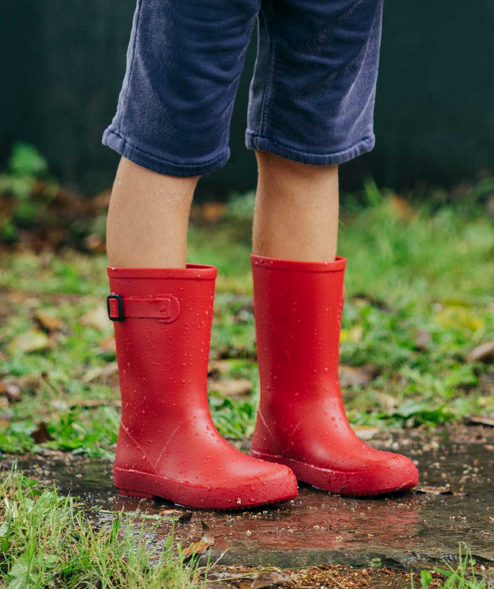 Botas Splash Euri rojo