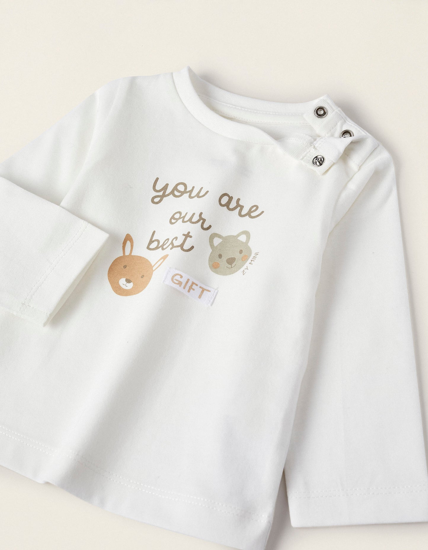 Camibusos en algodón para bebé