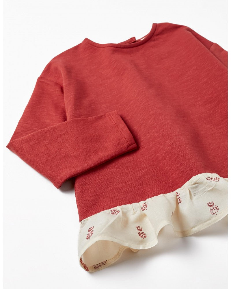 Blusa con abertura y bolero en la espalda