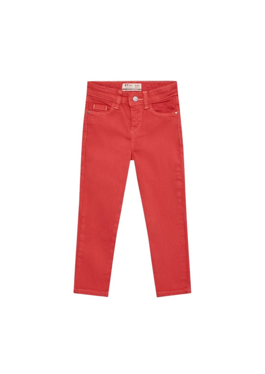 Jean de color fresa