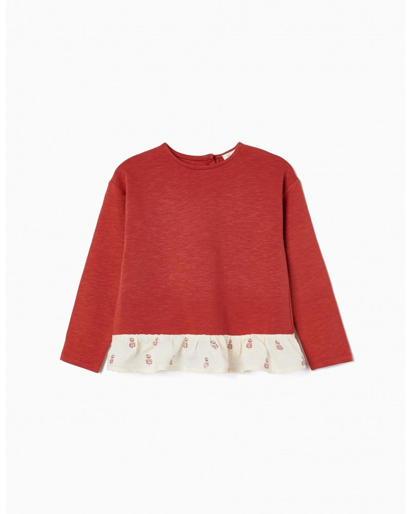 Blusa con abertura y bolero en la espalda