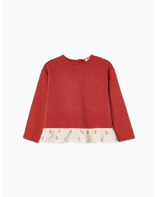 Blusa con abertura y bolero en la espalda