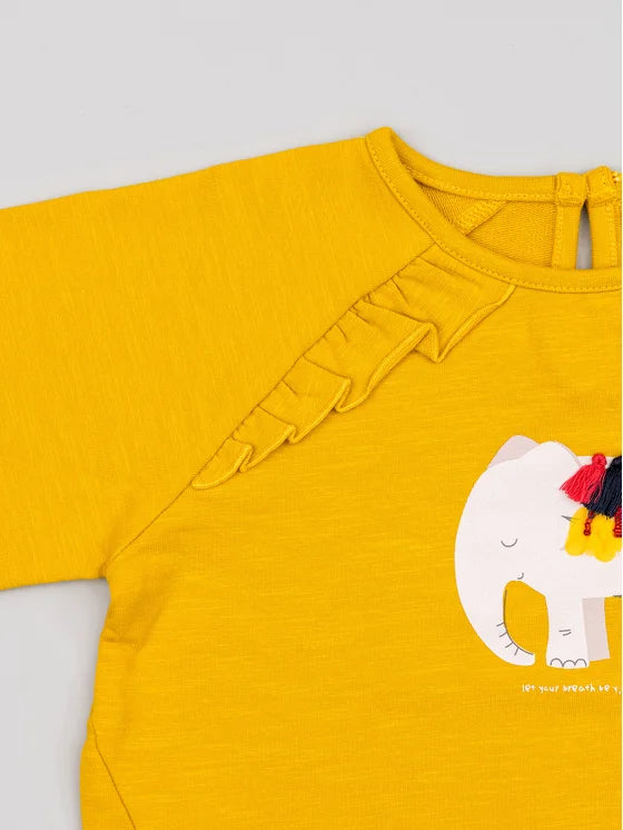 Buso algodón elefante bebé