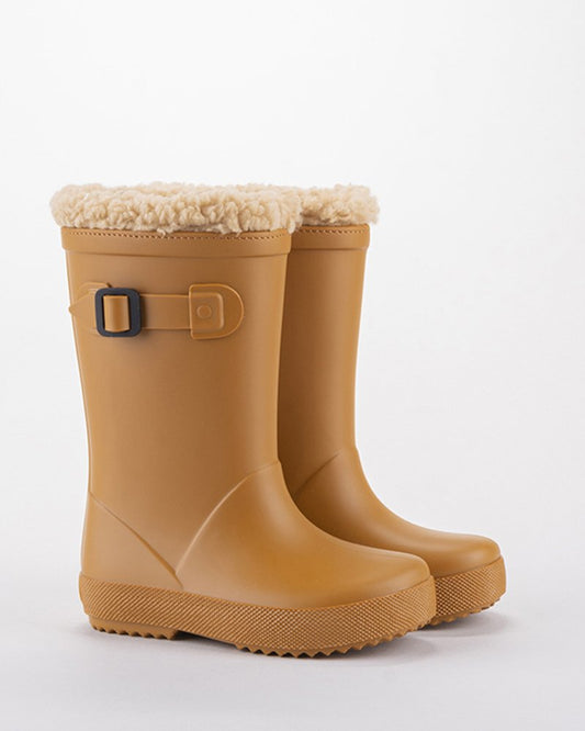 Bota de agua Splash Euri borreguito caramelo