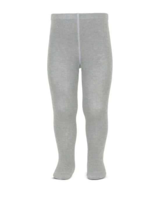 Leotardos punto liso aluminio