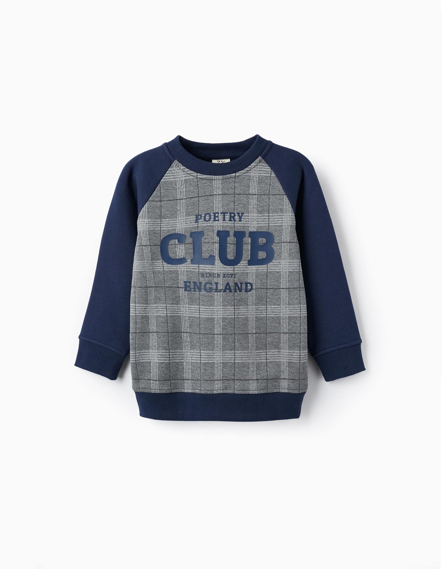 Buso algodon cuello redondo niño