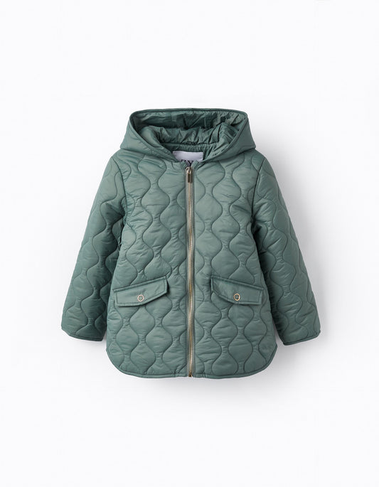 Chaqueta semi-acolchada niña