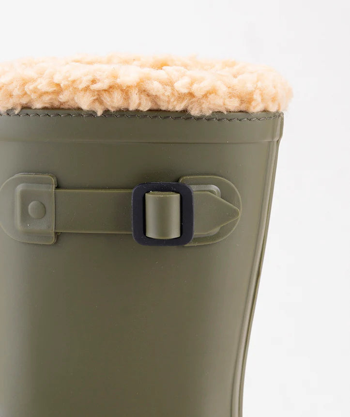 Bota de agua Splash Euri borreguito kaki W10260-042