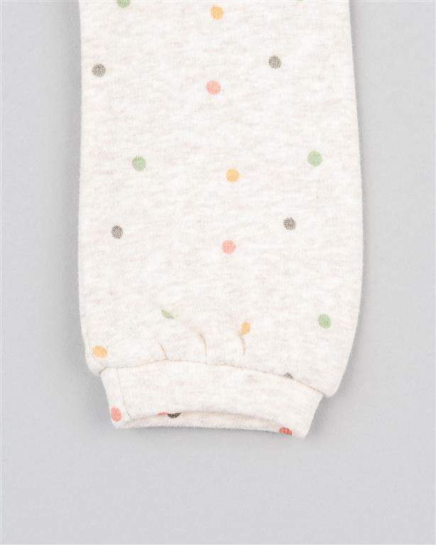 Buso algodón de punticos bebé