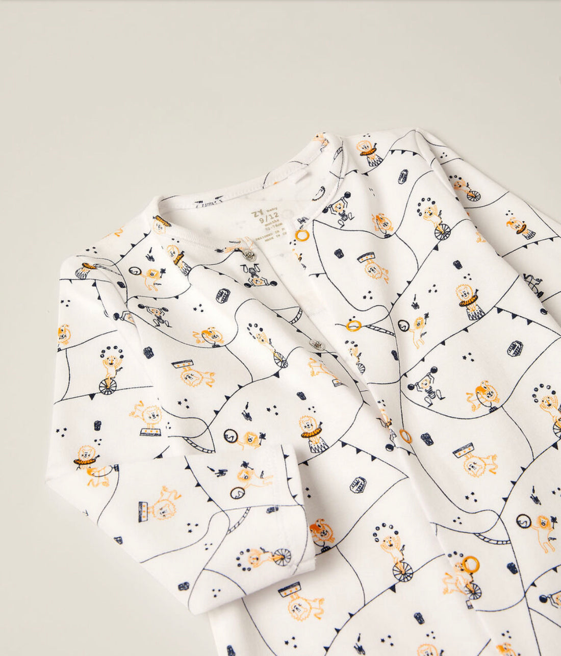 Pack x2 pijamas de algodón para bebé