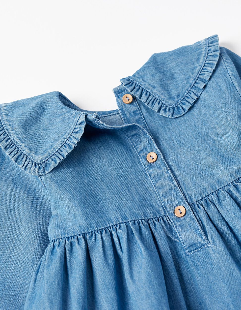Vestido jean bebé