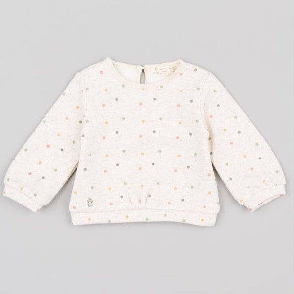 Buso algodón de punticos bebé