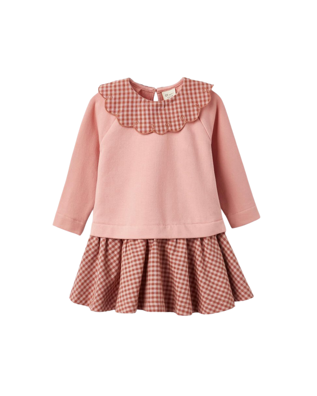 Vestido manga larga bebe