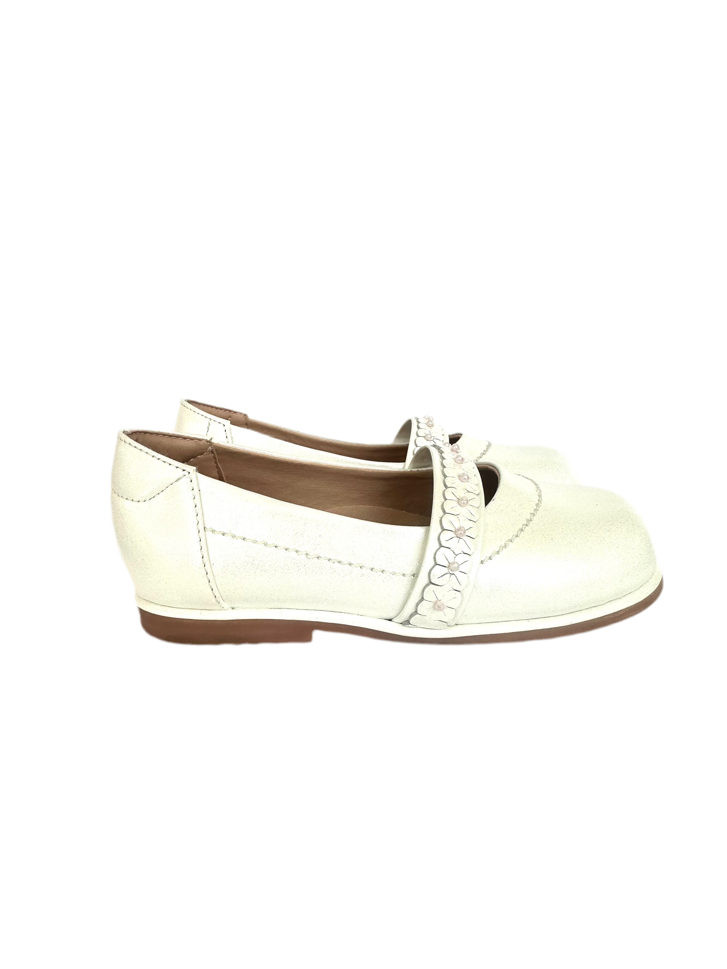 Zapato ceremonia blanco niña