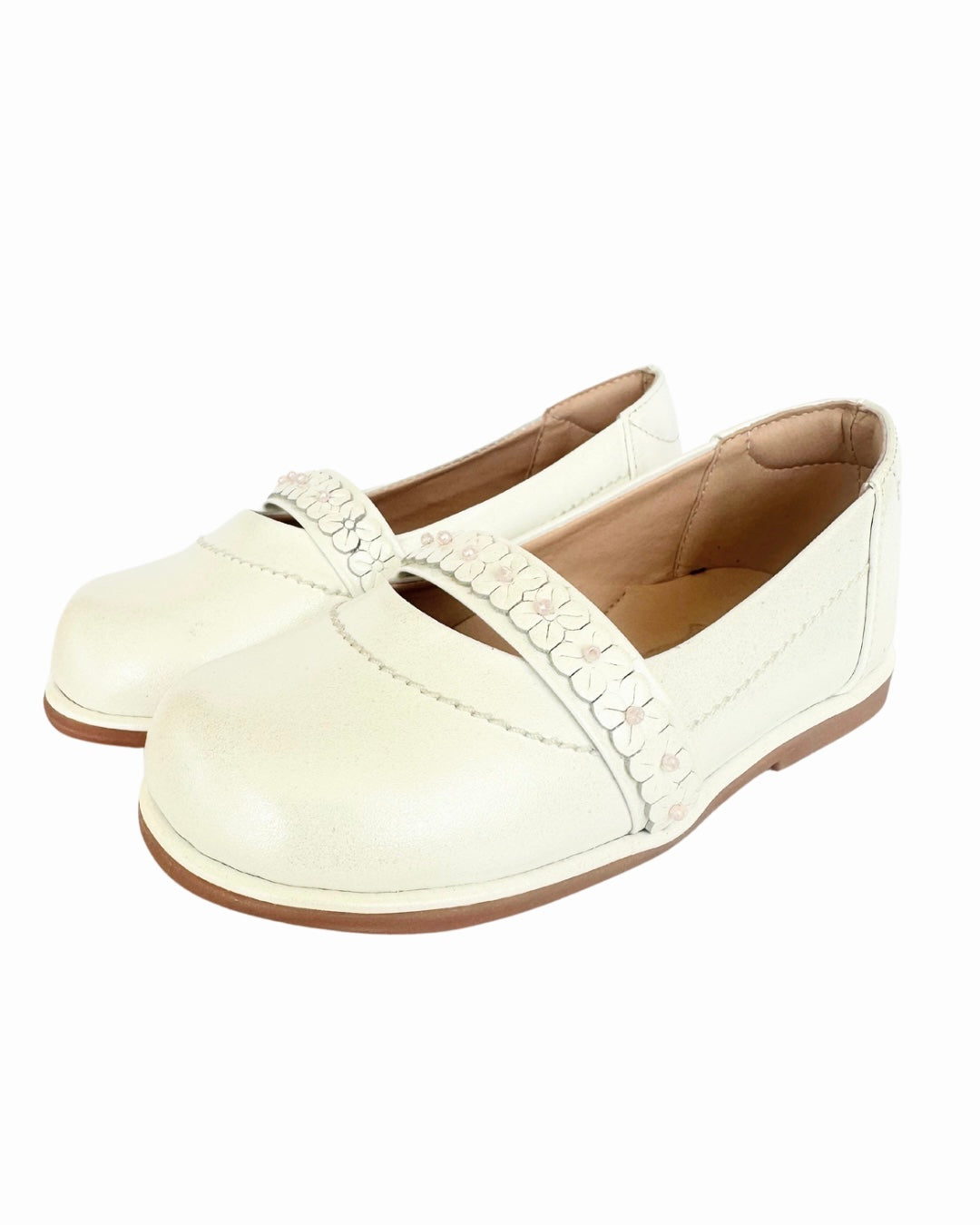 Zapato ceremonia blanco niña