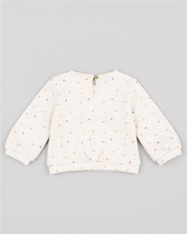 Buso algodón de punticos bebé