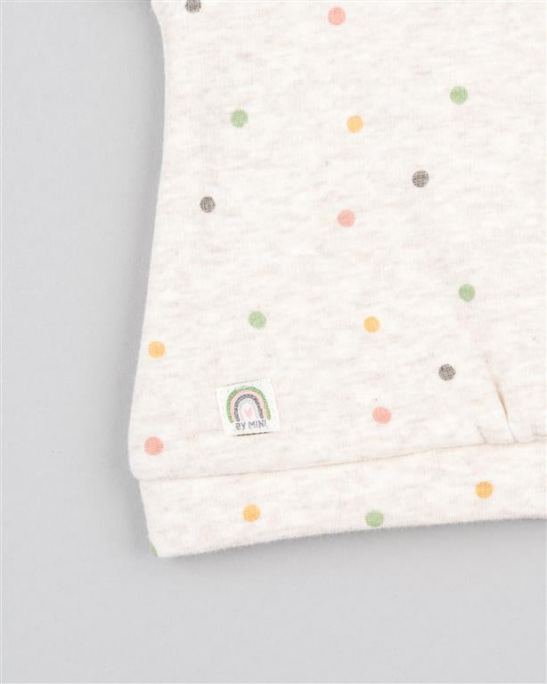 Buso algodón de punticos bebé