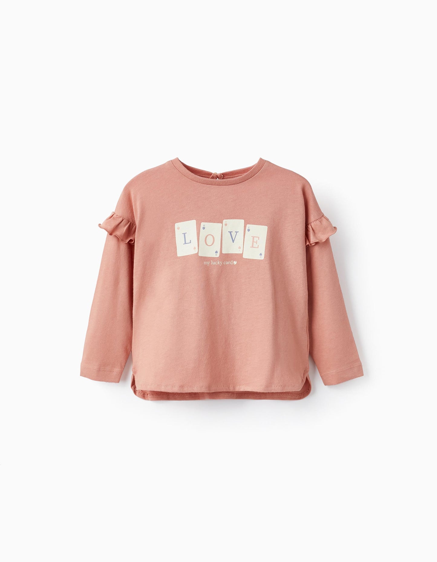 Blusa algodón bebé niña