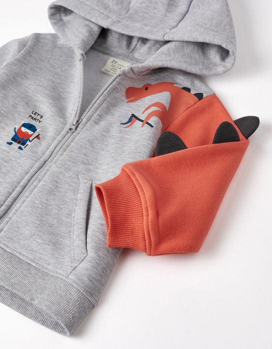 Chaqueta algodón vikingo dragón bebé