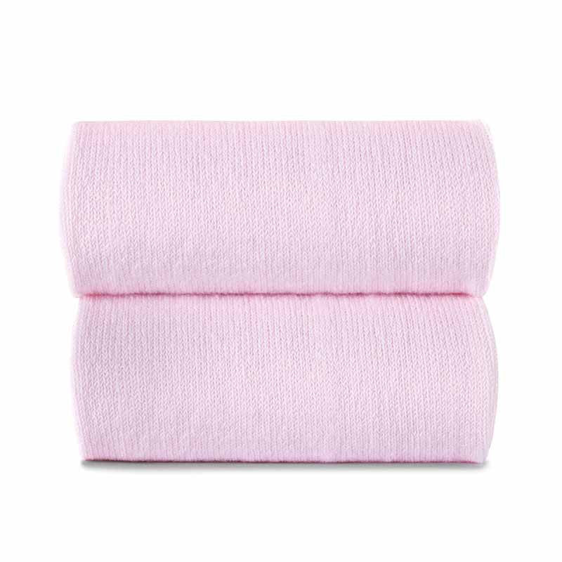 Leotardos punto liso rosa