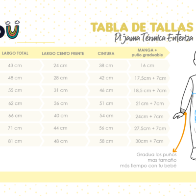 Pijama Termica enteriza Cosmos