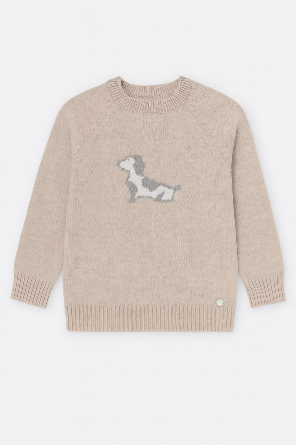 Saco de perrito niño cuello redondo