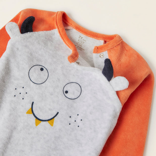 Pijama piel de durazno para bebé