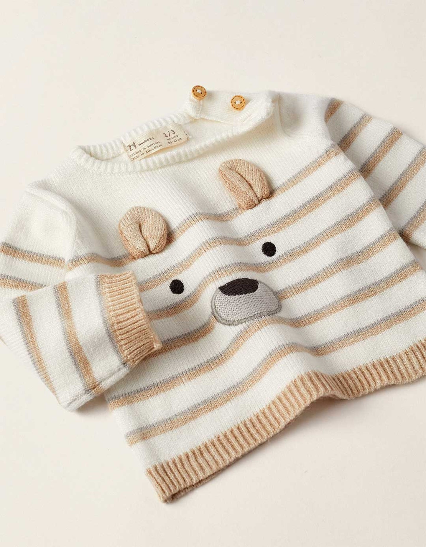 Conjunto hilo recién nacido osito