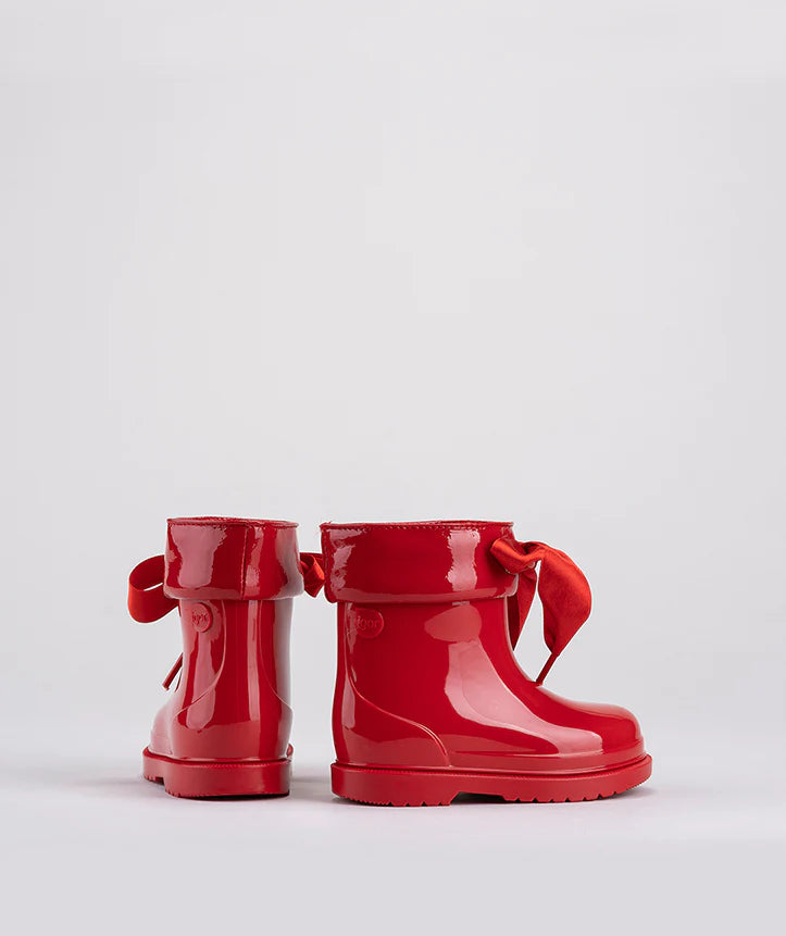 Botas Bimbi lazo rojo