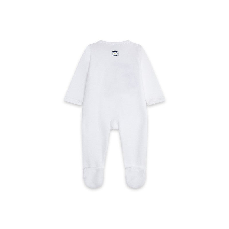 Pijama piel de durazno pingüino para bebé