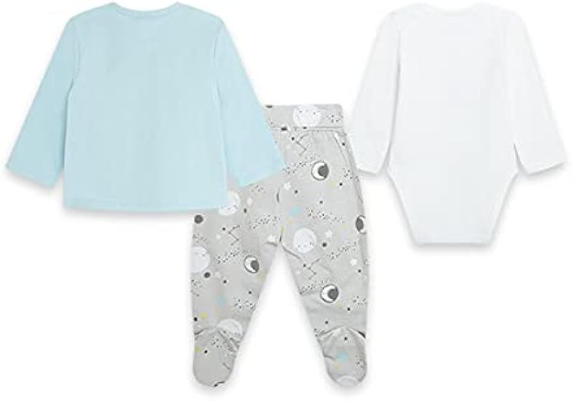 Conjunto en algodón para bebé (3pz)