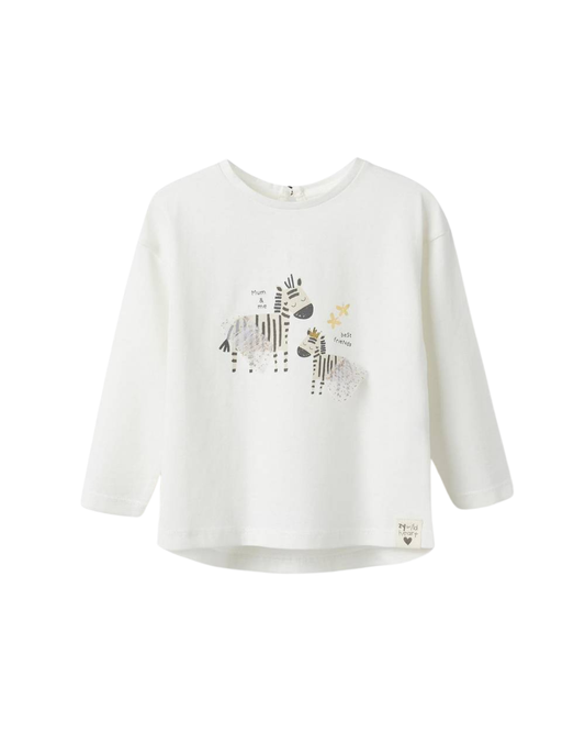 Camibuso algodón jirafas