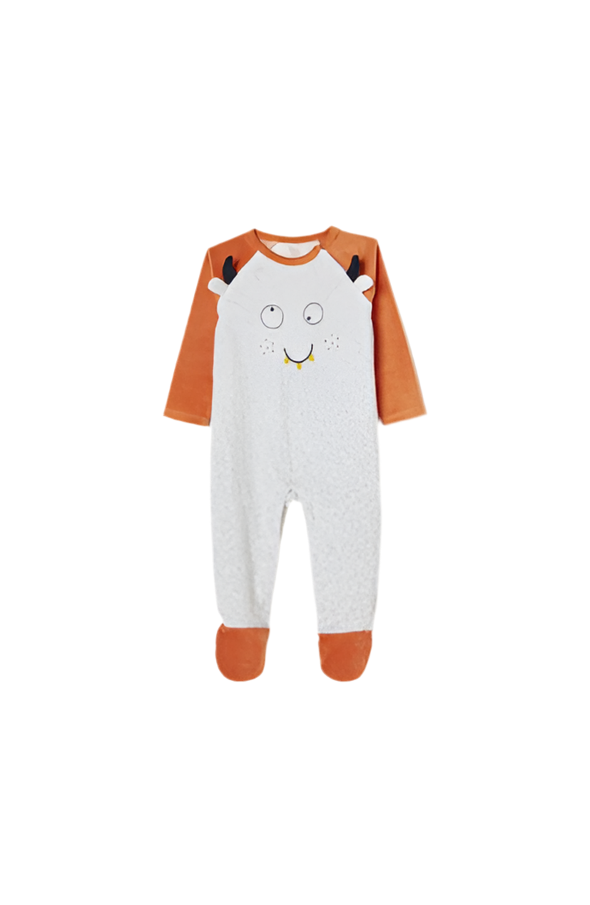 Pijama piel de durazno para bebé