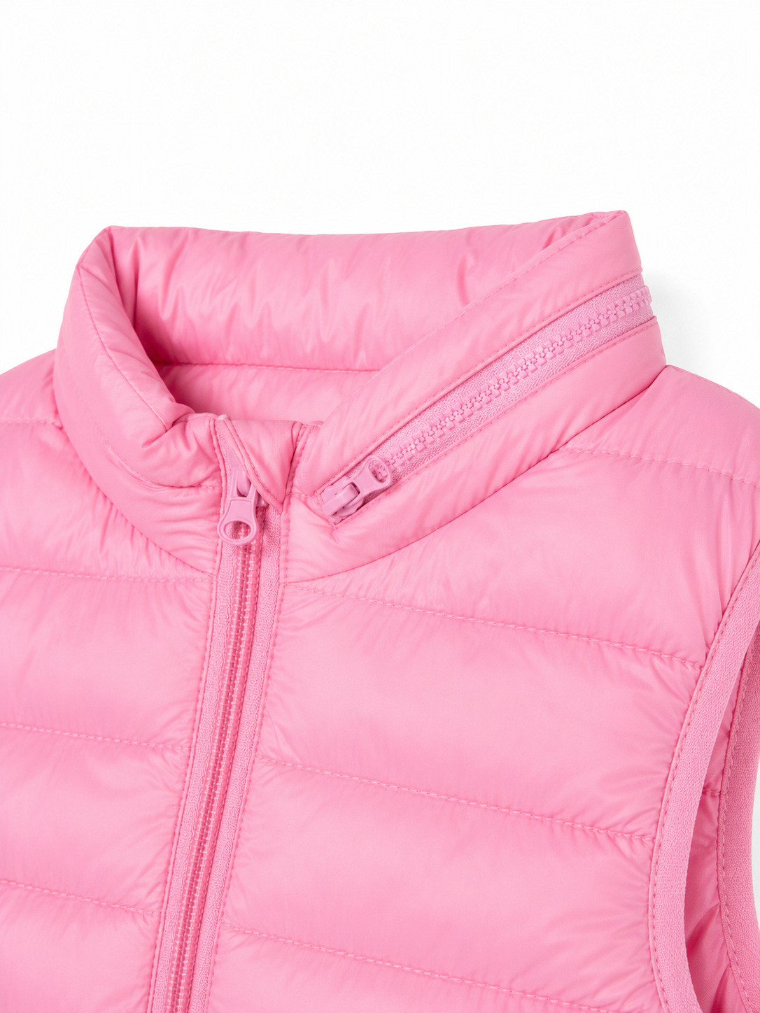 Chaleco acolchado rosado