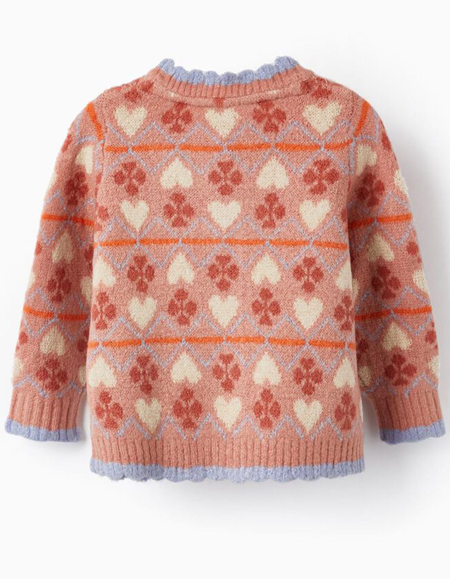 Saco tejido con botones bebé